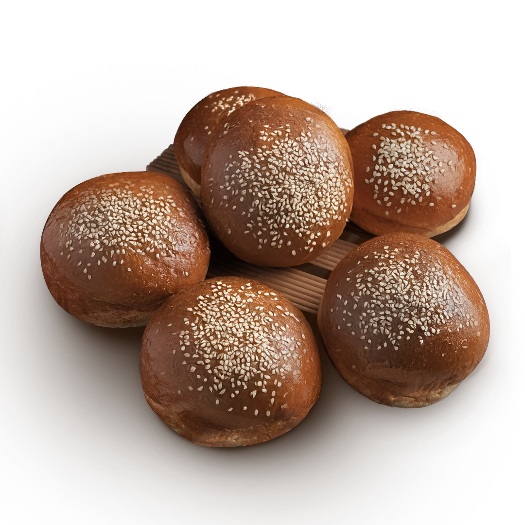 BRIOCHE BUN 110G wSESAME SEED