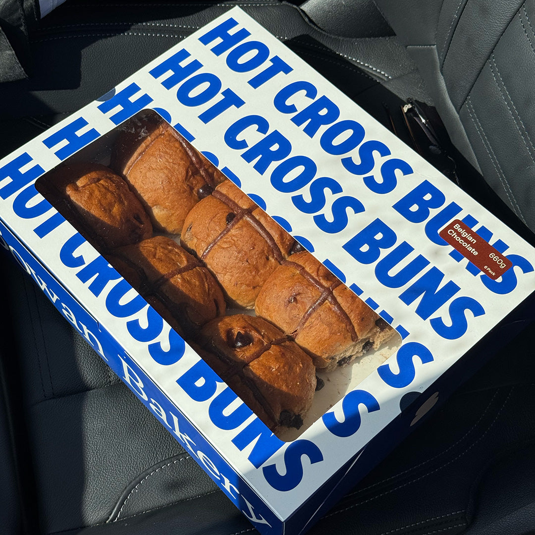 HOT CROSS BUNS 6 PKT