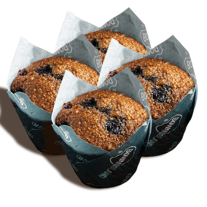 MINI BLUEBERRY & BRAN MUFFIN